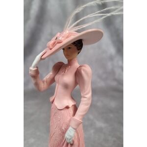 Thomas Kinkade Faithful to Pink Figurine Inspirations of Hope 7" Lady Hat